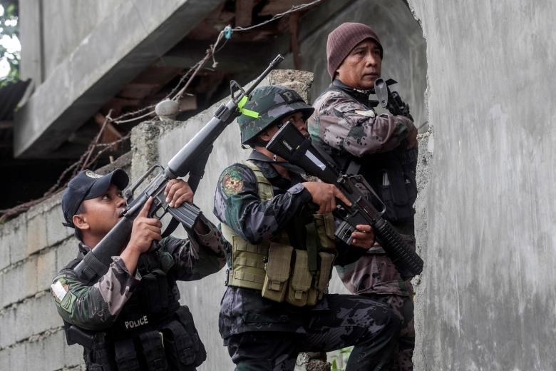 تصاویر | پیشروی گام به گام داعشی‌‌ها در خاک فیلیپین